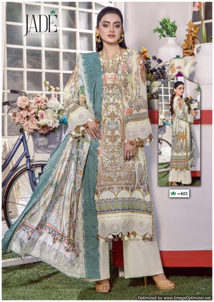 Jade Crimson Vol 4 Heavy Karachi Cotton Dress Material Wholesale Market In Surat

